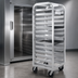 Thumbnail image #3 for Eagle Lifetime Series Heavy-Duty Stepped-Angle Roll-In Refrigerator Rack, 25 x 26 x 64 Inch, 3-Inch Slide Centers