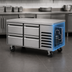 Thumbnail image #3 for Southbend Platinum 108-Inch Low-Height Self-Contained Refrigerator Base with 6 Drawers