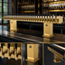Thumbnail image #3 for Perlick Bridge Tee Draft Beer Tower, Countertop, Extra High, 30 Faucets, Tarnish-Free Brass, Glycol-Cooled