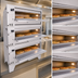 Thumbnail image #3 for Bakers Pride Super Deck Series Shallow-Depth Gas Pizza Deck Oven with 3 Chambers and 45 x 24-1/2 Inch Bake Deck