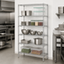 Thumbnail image #3 for Metro Super Erecta Brite Stationary Starter Wire Shelving Unit, 60