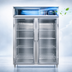 Thumbnail image #3 for Continental Refrigerator D2FENGD Designer Line Two-Section Wide Glass Door Reach-in Freezer