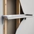 Thumbnail image #3 for Eagle Group Snap-n-Slide 36 x 15 Wall-Mounted Stainless Steel Shelf with V Marine Front Edge