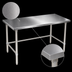 Thumbnail image #3 for John Boos Stallion 108-Inch x 36-Inch Stainless Steel Flat Top Work Table with Safety Edge