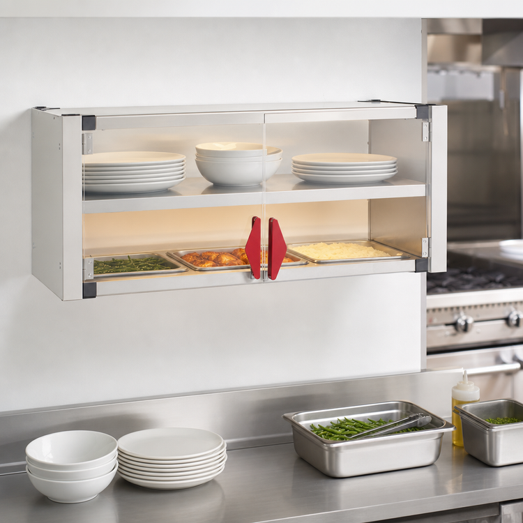 Product image #4 for Metro Super Erecta Hot 42 in x 18 in Enclosed Heated Shelf Kit, 120V, 400W
