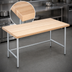 Thumbnail image #3 for Advance Tabco 48-Inch x 36-Inch Maple Top Work Table with Galvanized Open Base