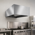 Thumbnail image #3 for SpecAir HEIA96-96 Wall Type Exhaust Hood with Compensating Make-Up Air - 96 Inches Wide