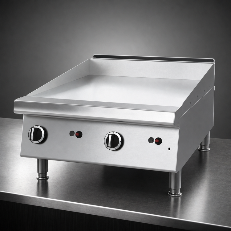 Product image #3 for Garland Signature 24-Inch Heavy-Duty Countertop Gas Griddle, Manual Hi-Lo Controls