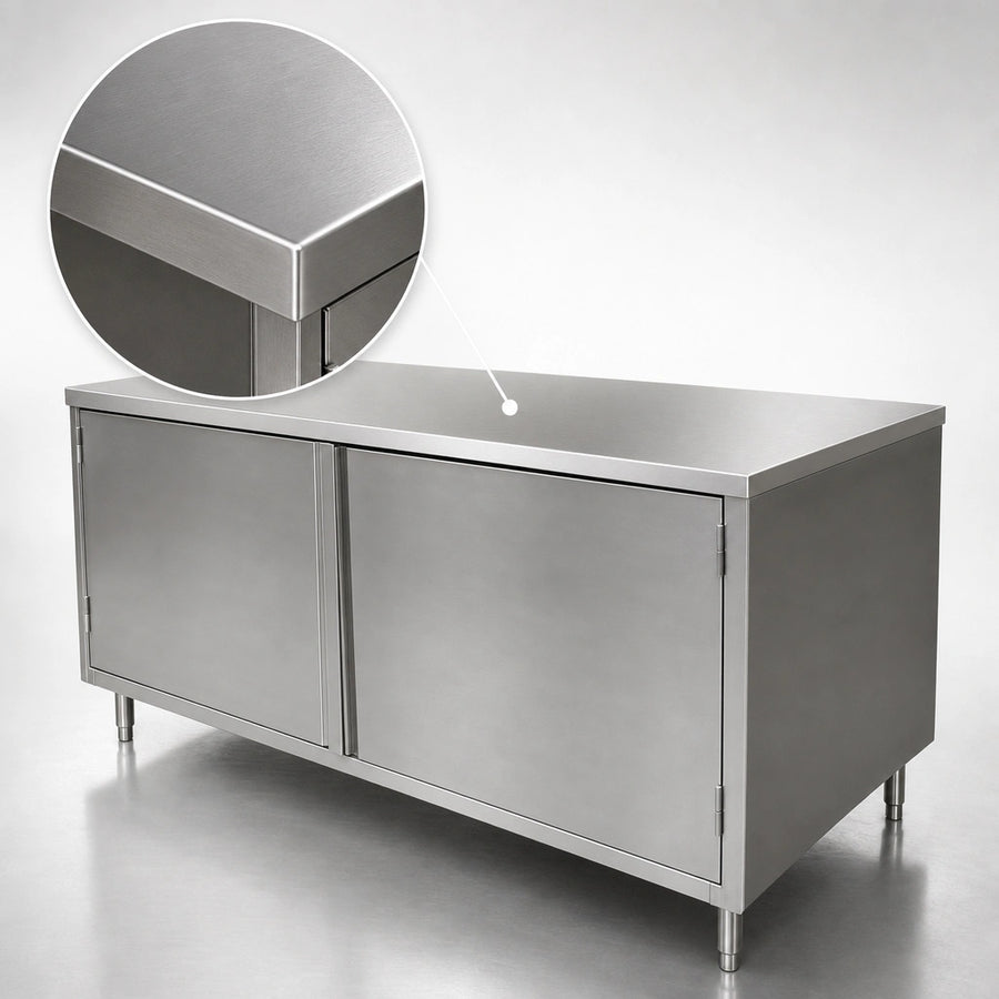 14 Gauge T-304 Stainless Steel Top