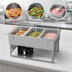 Thumbnail image #4 for Vollrath 3-Well Hot/Cold/Frozen Modular Drop-In Food Well with Auto Drain