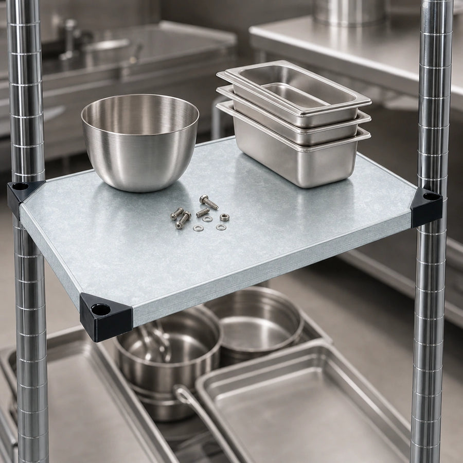 Solid Shelf Surface