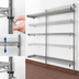 Thumbnail image #3 for Metro Super Adjustable Super Erecta Chrome Plated Add-On Wire Shelving Unit, 48W x 21D x 74H