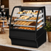 Thumbnail image #4 for True Dry Pastry Display Merchandiser with Curved Glass Front and Sliding Rear Doors, 36-1/4 Inch