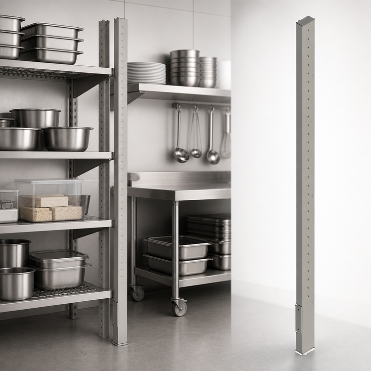 Product image #3 for Metro SmartLever 76-Inch Upright for Modular Shelving Systems