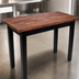 Thumbnail image #4 for John Boos Blended American Black Walnut Wood Top Work Table with 1-1/2-Inch Thick Edge Grain Top and Painted Open Leg Base