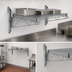 Thumbnail image #3 for Quantum Cantilever Single Shelf Wall-Mount Shelf System, 72