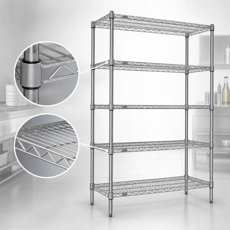 Patented QuadTruss® Shelves
