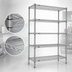 Thumbnail image #3 for Eagle Redi-Pak 5-Tier Wire Shelving Unit, 48