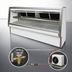Thumbnail image #3 for Howard-McCray 34E Series Remote Full-Service Deli Meat & Cheese Service Case, 76-1/2-Inch, White, LED Lighting