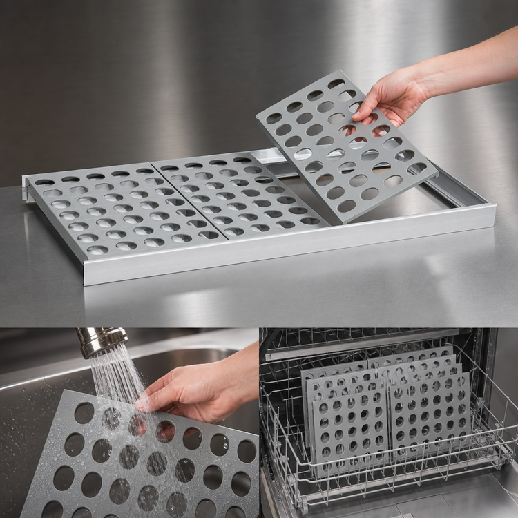 Product image #3 for Fermostock 68-Inch x 18-Inch Horizontal Vented Shelf