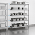 Thumbnail image #3 for Eagle Group 5-Tier Add-On Wire Shelving Unit with QuadTruss® Shelves, 48W x 21D x 86H, Stainless Steel Finish