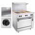 Thumbnail image #4 for Vulcan 36-Inch Electric Restaurant Range with 3 Hot Tops and Standard Oversized Oven, 480V