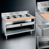 Thumbnail image #3 for La Rosa L-80172-32 72-Inch Gas Hot Food Table with 5 Pan Openings and Water Bath