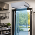 Thumbnail image #3 for Berner Architectural Series High Performance Unheated Air Curtain, 84-Inch, Dual 1/2 HP Motors