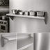 Thumbnail image #3 for Channel Manufacturing Solid Knock-Down Stainless Steel Wall Shelf, 36 x 12 Inches