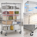 Thumbnail image #3 for Quantum Mobile Security Cage, 36 Inch W x 24 Inch D x 69 Inch H, Chrome Finish