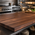 Thumbnail image #3 for John Boos Boos Block American Black Walnut Kitchen Countertop, 48 x 27 x 1-1/2 Inch, Full-Length Edge Grain, Penetrating Oil Finish