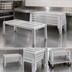 Thumbnail image #3 for Eagle Group Nesting Stackable Aluminum Dunnage Rack, 48 x 18 x 12 Inches, 2,700 lb. Capacity