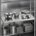 Thumbnail image #3 for 36 Inch x 18 Inch Solid Stainless Steel Shelf with Marine Edge and Split Sleeves