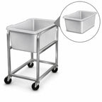 Thumbnail image #4 for Channel Manufacturing 600 Jumbo Poly Ingredient Cart with 19-Gallon Lug, Aluminum, 19 x 31 x 30 Inches