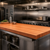 Thumbnail image #3 for Boos Block American Cherry Edge Grain Kitchen Countertop, 108 x 27 x 3 Inches, Penetrating Oil Finish