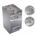 Thumbnail image #3 for Krowne Royal Series Freestanding Underbar Hybrid Hand/Dump Sink, 18 Inch x 24 Inch, 2-Bowl