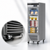 Thumbnail image #3 for Turbo Air Super Deluxe One-Section Glass Door Reach-In Freezer, 19.13 Cu. Ft., Bottom Mount, Self-Contained