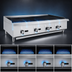 Thumbnail image #4 for General 48-Inch Countertop Gas Char-Rock Charbroiler, Natural Gas/LP Convertible