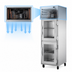 Thumbnail image #3 for True Spec Series One-Section Reach-In Glass Half-Swing Door Freezer, Self-Contained Top Mount, -10°F
