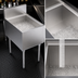 Thumbnail image #3 for Krowne Royal Series 18-Inch Wide x 24-Inch Deep Stainless Steel Underbar Ice Bin/Cocktail Unit, 69 lb Capacity