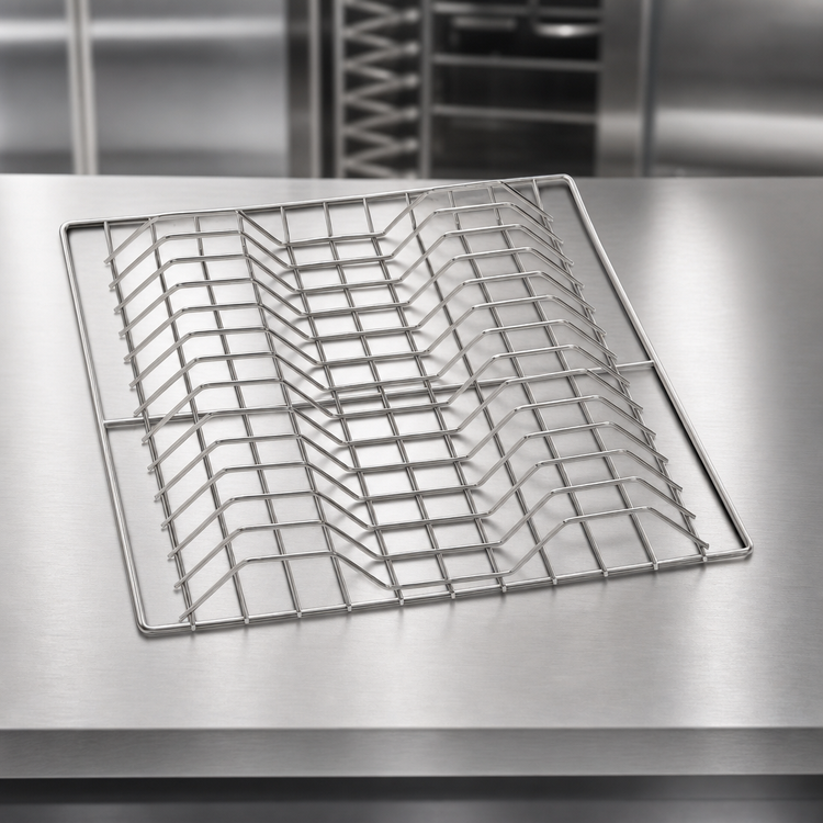 Product image #4 for Alto-Shaam Stainless Steel Rib Rack Shelf