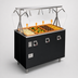 Thumbnail image #3 for Vollrath 2-Series Affordable Portable Deluxe 4-Well Mobile Hot Food Station with Breath Guard