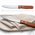 Thumbnail image #3 for Winco Jumbo 10-Inch Steak Knife with 5-Inch Stainless Steel Blade and Oak Wood Handle