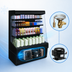 Thumbnail image #3 for Howard-McCray 30E Series Self-Contained Rear-Loading Multi-Deck Open Merchandiser, 63-Inch W, Black