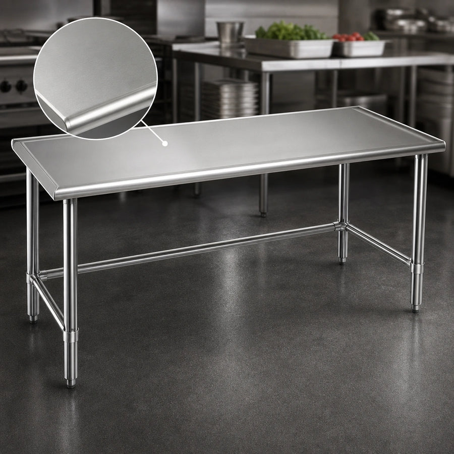 14-Gauge 300-Series Stainless Steel Top