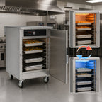 Thumbnail image #3 for FWE RH-6 Mobile Electric Rethermalization & Holding Cabinet, 6 18 x 26-Inch Tray Capacity, Dual-Cycle Controls