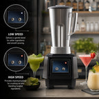Thumbnail image #3 for Waring Torq TBB145S6 2 HP 64 oz Countertop Bar Blender, Two-Speed, Stainless Steel Container, Toggle Switch, 120V
