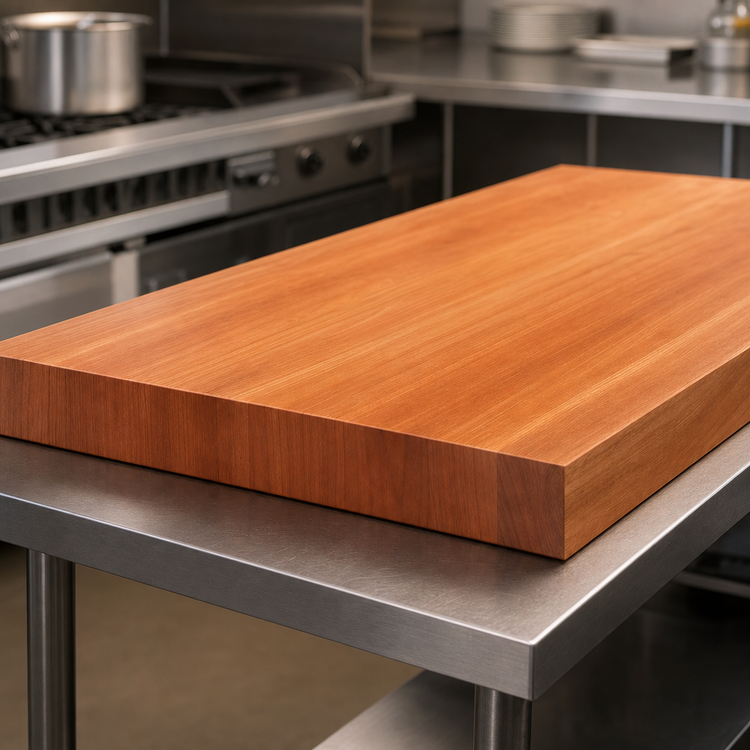Product image #3 for Boos Block American Cherry Edge Grain Kitchen Countertop, 72 Inch x 27 Inch, 2-1/4 Inch Thick