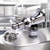 Thumbnail image #3 for T&S Brass Bronze Sill Faucet with Vacuum Breaker and Loose Key Handle, Polished Chromium Plated Finish