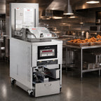 Thumbnail image #3 for Henny Penny PFG690.0 Gas Pressure Fryer, 130 lb Oil Capacity, 24 lb Food Capacity, 12 PSI, Computer Controls, Built-In Filtration